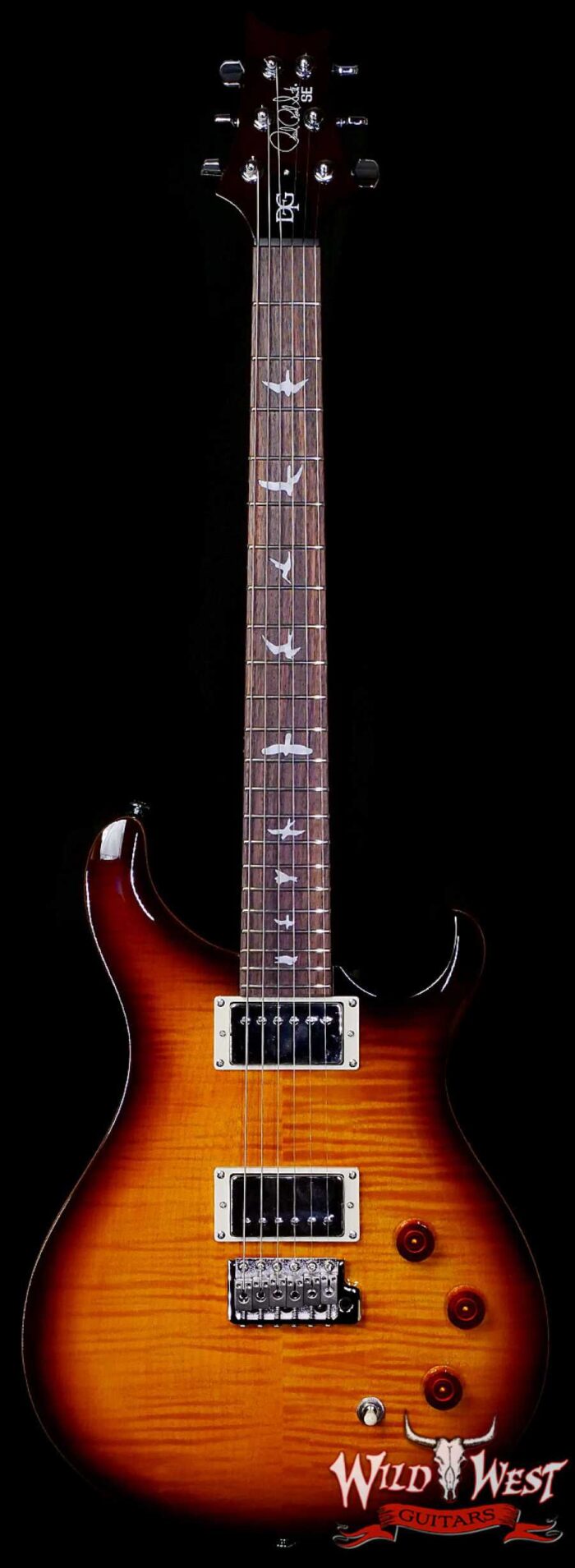 2025 Paul Reed Smith PRS SE Series DGT David Grissom Signature Model McCarty Tobacco Sunburst (Bird Inlays) 7.50 LBS - Image 1