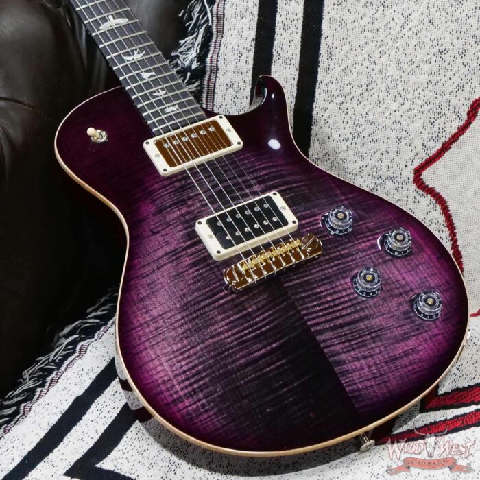 Paul Reed Smith PRS Mark Tremonti Signature Singlecut with Stoptail Faded Violet Burst - Image 7