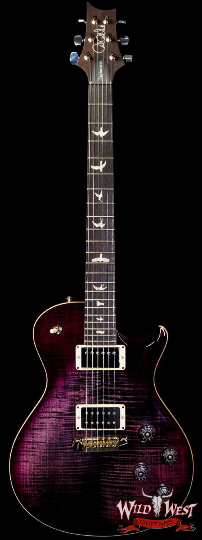 Paul Reed Smith PRS Mark Tremonti Signature Singlecut with Stoptail Faded Violet Burst - Image 1