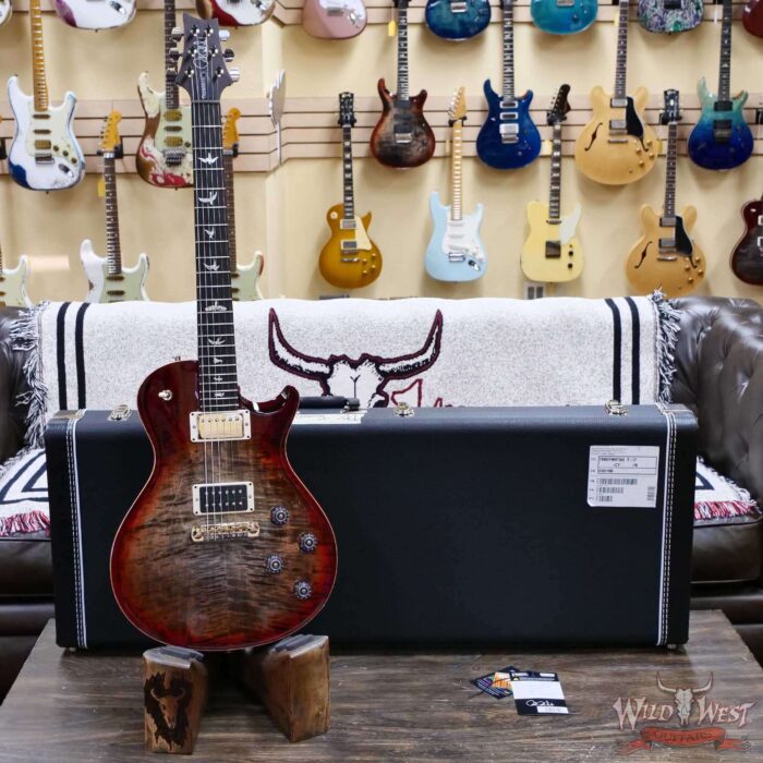 Paul Reed Smith PRS Mark Tremonti Signature Model with Stoptail Charcoal Cherry Sunburst 9.15 LBS - Image 6