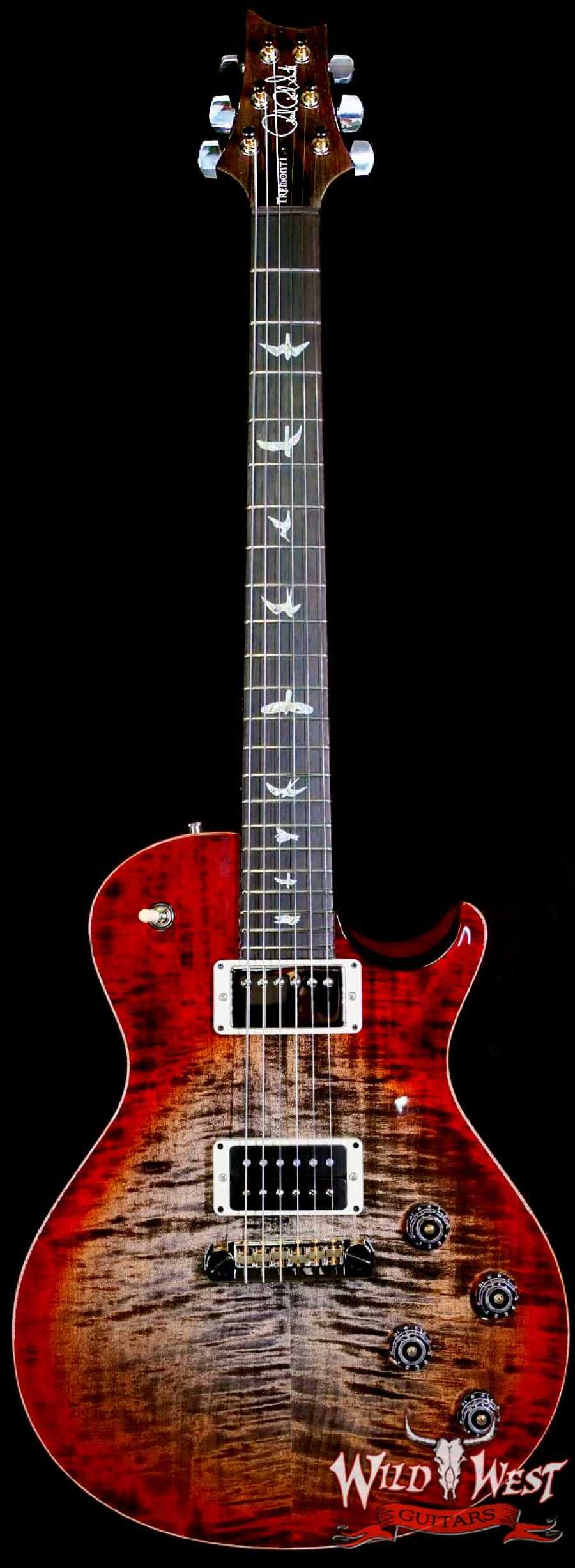 prs-tremonti-main__wwg_large.jpg Paul Reed Smith PRS Mark Tremonti Signature Model with Stoptail Charcoal Cherry Sunburst 9.15 LBS - Image 1