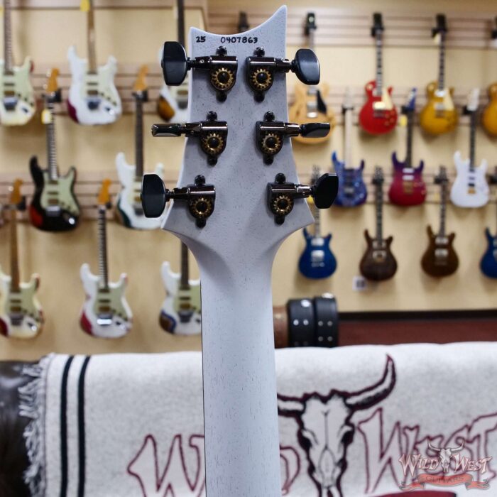 2025 Paul Reed Smith PRS Core Series Standard 24 Satin Mahogany Body & Neck Rosewood Fingerboard Pearl White 7.00 lbs - Image 9