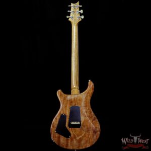 PRS Wood Library Quilted 10 Top Custom 24-08 Flame Mahogany Neck Brazilian Rosewood Fretboard Charcoal - Image 6