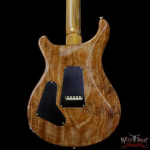 PRS Wood Library Quilted 10 Top Custom 24-08 Flame Mahogany Neck Brazilian Rosewood Fretboard Charcoal - Image 7