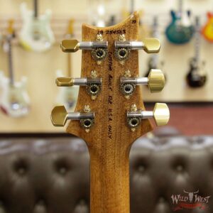 PRS Wood Library Quilted 10 Top Custom 24-08 Flame Mahogany Neck Brazilian Rosewood Fretboard Charcoal - Image 13