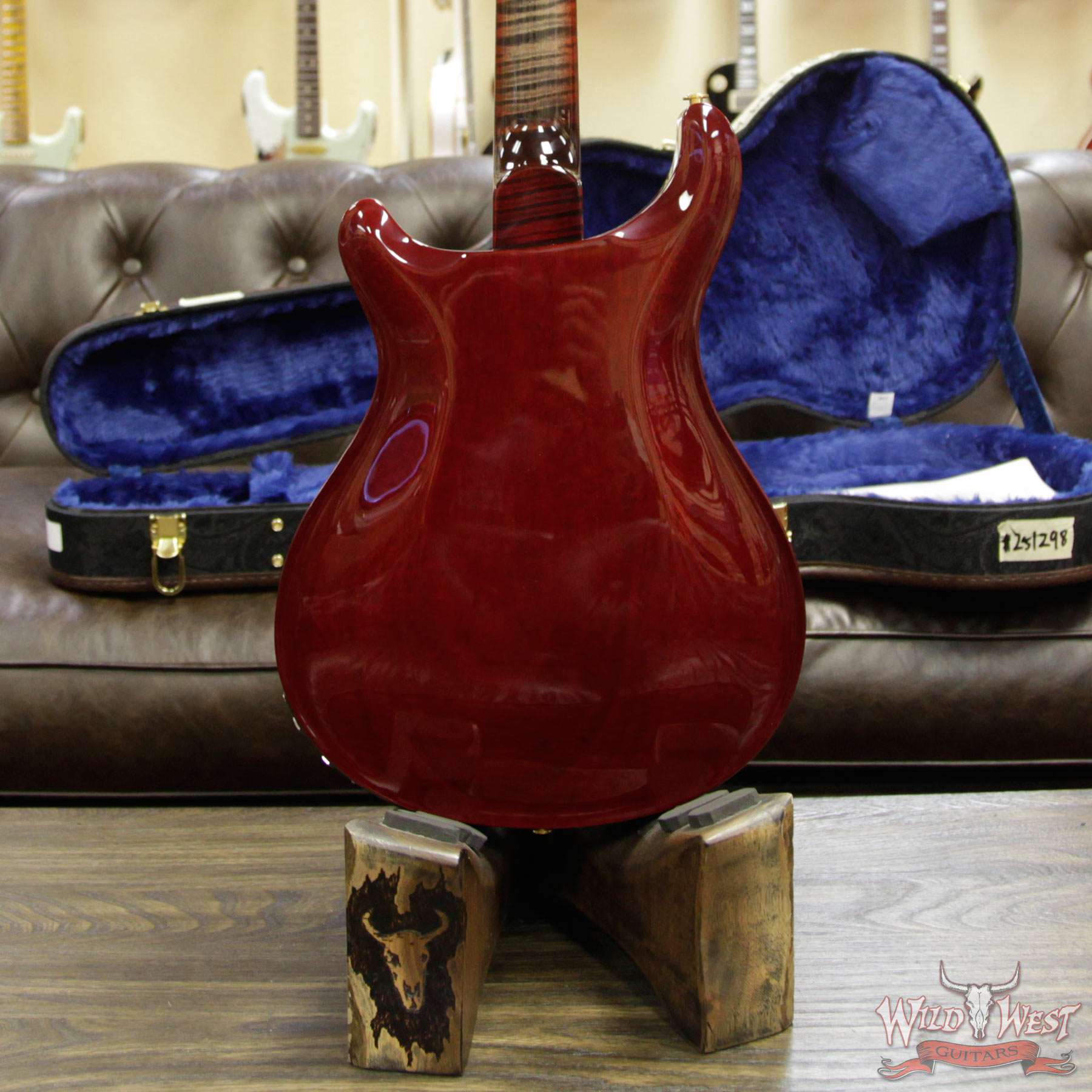 prs-wl-10top-ft-hbibrz-charcoalcherryburst-d4__wwg.jpg PRS Wood Library Flame 10 Top Hollowbody I Piezo HB1 Brazilian Rosewood Board Charcoal Cherry Burst - Image 15