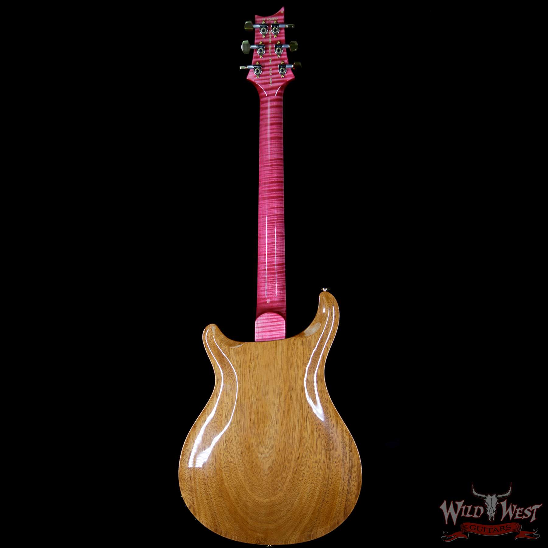 prs-wl-10top-ft-hibi-bonniepink-250877-bb__wwg.jpg 2018 PRS Wood Library 10 Top Hollowbody I Piezo HB1 Flame Top & Neck Brazilian Rosewood Board Bonnie Pink - Image 6