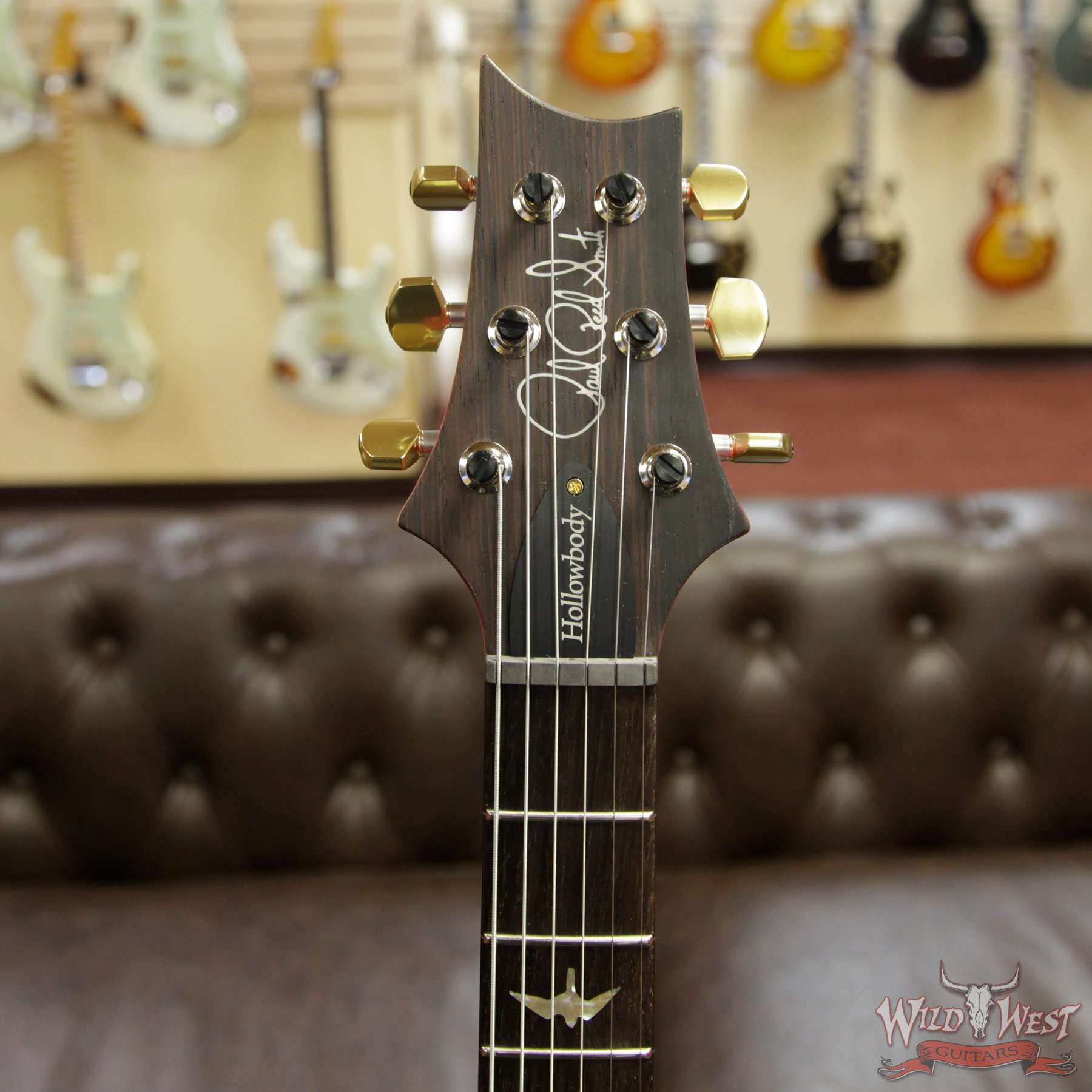 prs-wl-10top-ft-hibi-bonniepink-250877-hf__wwg.jpg 2018 PRS Wood Library 10 Top Hollowbody I Piezo HB1 Flame Top & Neck Brazilian Rosewood Board Bonnie Pink - Image 8