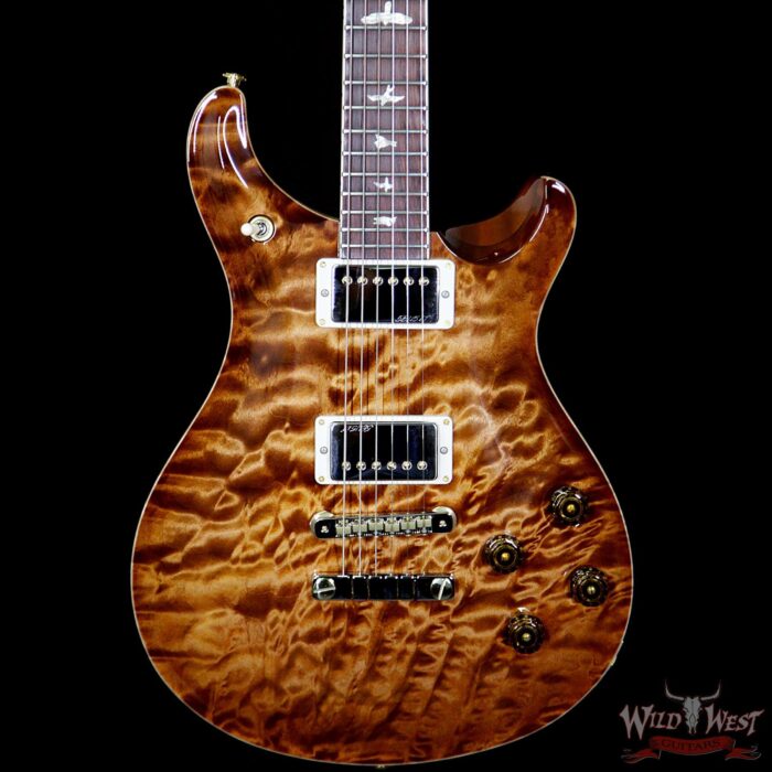 PRS Wood Library 10 Top 1-Piece Quilt Top McCarty 594 Flame Maple Neck Cocobolo Board Copperhead - Image 3