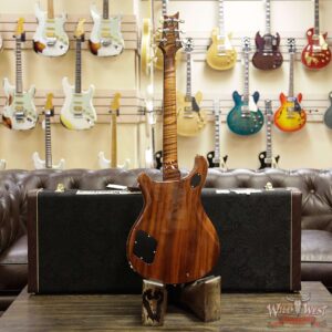 PRS Wood Library 10 Top 1-Piece Quilt Top McCarty 594 Flame Maple Neck Cocobolo Board Copperhead - Image 14