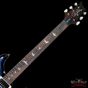 Paul Reed Smith PRS Wood Library 10 Top Special 22 Semi-Hollow Flame Maple Neck Brazilian Rosewood Fingerboard River Blue Smokeburst 6.90 LBS (US Only / No International Shipping) - Image 4