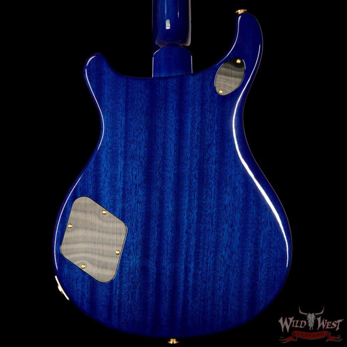 PRS Wood Library Artist Package McCarty 594 One Piece Quilt Top Brazilian Rosewood Violet Blue Burst - Image 7
