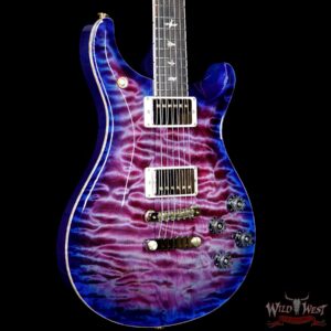 PRS Wood Library Artist Package McCarty 594 One Piece Quilt Top Brazilian Rosewood Violet Blue Burst - Image 4