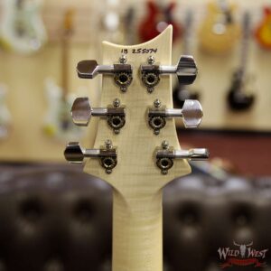 PRS Wood Library Artist Package Custom 24 Floyd Rose Flame Maple Top Neck & Board Charcoal Purple Burst - Image 13