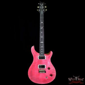 PRS Wood Library Artist Package Custom 22 Flame Maple Top Brazilian Rosewood Board Bonnie Pink - Image 5