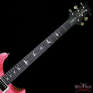 PRS Wood Library Artist Package Custom 22 Flame Maple Top Brazilian Rosewood Board Bonnie Pink - Image 9