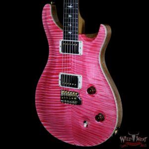 PRS Wood Library Artist Package Custom 22 Flame Maple Top Brazilian Rosewood Board Bonnie Pink - Image 2