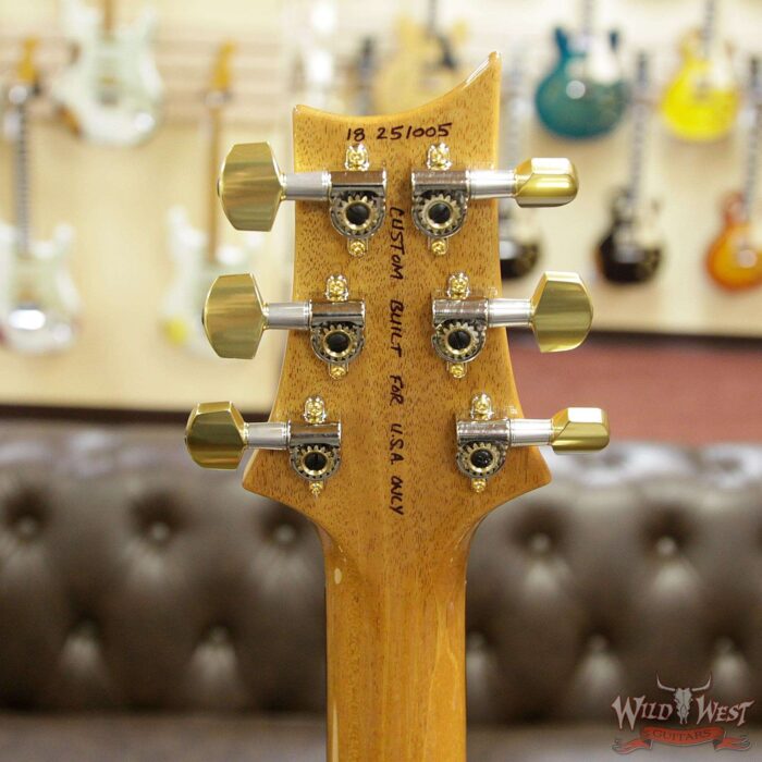 PRS Wood Library Artist Package Custom 22 Flame Maple Top Brazilian Rosewood Board Bonnie Pink - Image 10