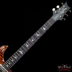 Paul Reed Smith PRS Wood Library Artist Package Custom 22 Flame Maple Top Brazilian Rosewood Board Yellow Tiger - Image 9