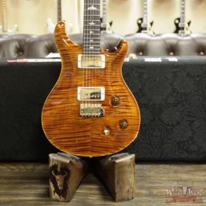Paul Reed Smith PRS Wood Library Artist Package Custom 22 Flame Maple Top Brazilian Rosewood Board Yellow Tiger - Image 10
