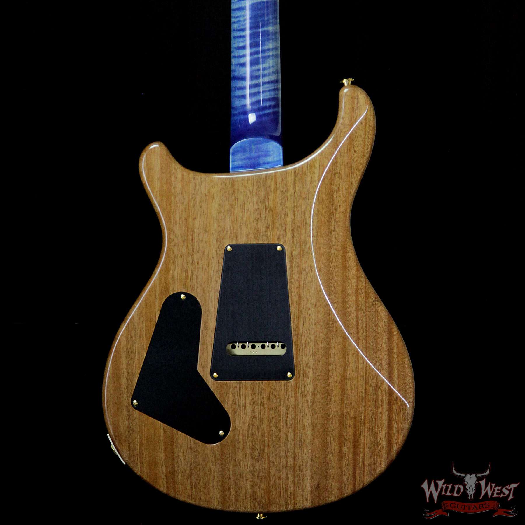 prs-wl-ap-ft-cu24fb-fn-afbw-fadedbluejean-254018-bbb__wwg.jpg PRS Wood Library Artist Package Custom 24 Fatback Flame Top Neck African Blackwood Board Faded Blue Jean - Image 7
