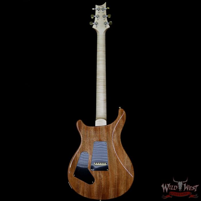 PRS Wood Library Artist Package Custom 24 Fatback Flame Maple Neck African Blackwood Board Blue Fade - Image 6