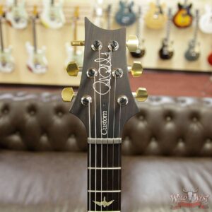 PRS Wood Library Artist Package Custom 24 Fatback Flame Maple Neck African Blackwood Board Blue Fade - Image 9