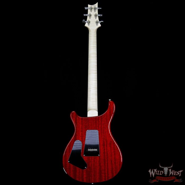 PRS Wood Library Artist Package Custom 24 Floyd Rose Flame Maple Top Neck & Board Charcoal Cherry Burst - Image 6