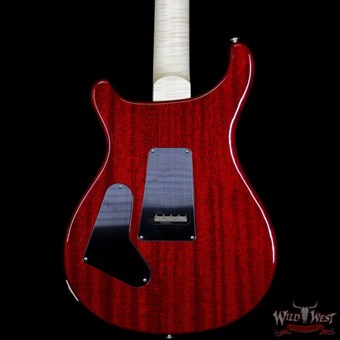 PRS Wood Library Artist Package Custom 24 Floyd Rose Flame Maple Top Neck & Board Charcoal Cherry Burst - Image 7
