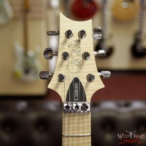PRS Wood Library Artist Package Custom 24 Floyd Rose Flame Maple Top Neck & Board Violet Blue Burst - Image 9
