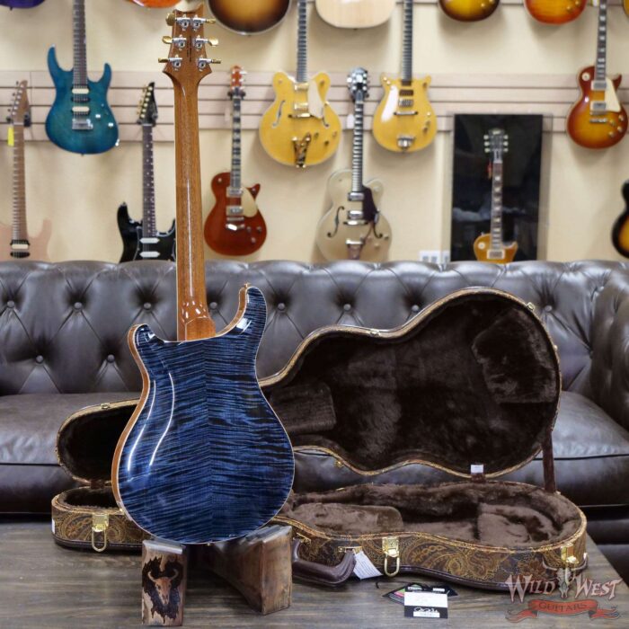 PRS Wood Library Artist Package McCarty 594 Hollowbody II Brazilian Rosewood Board Slate Blue - Image 10