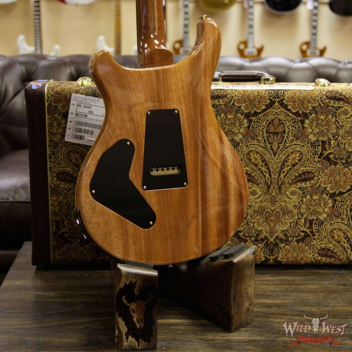 PRS Wood Library Artist Package Quilt Top Custom 24 Piezo P24 Brazilian Rosewood Board Grey Black Fade - Image 13
