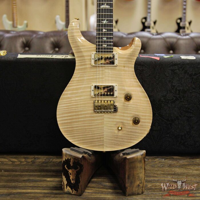 Paul Reed Smith PRS Wood Library Artist Package Custom 22 Flame Maple Top Ebony Fretboard Natural - Image 13