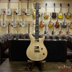 Paul Reed Smith PRS Wood Library Artist Package Custom 22 Flame Maple Top Ebony Fretboard Natural - Image 12