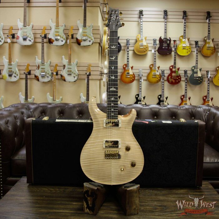Paul Reed Smith PRS Wood Library Artist Package Custom 22 Flame Maple Top Ebony Fretboard Natural - Image 12