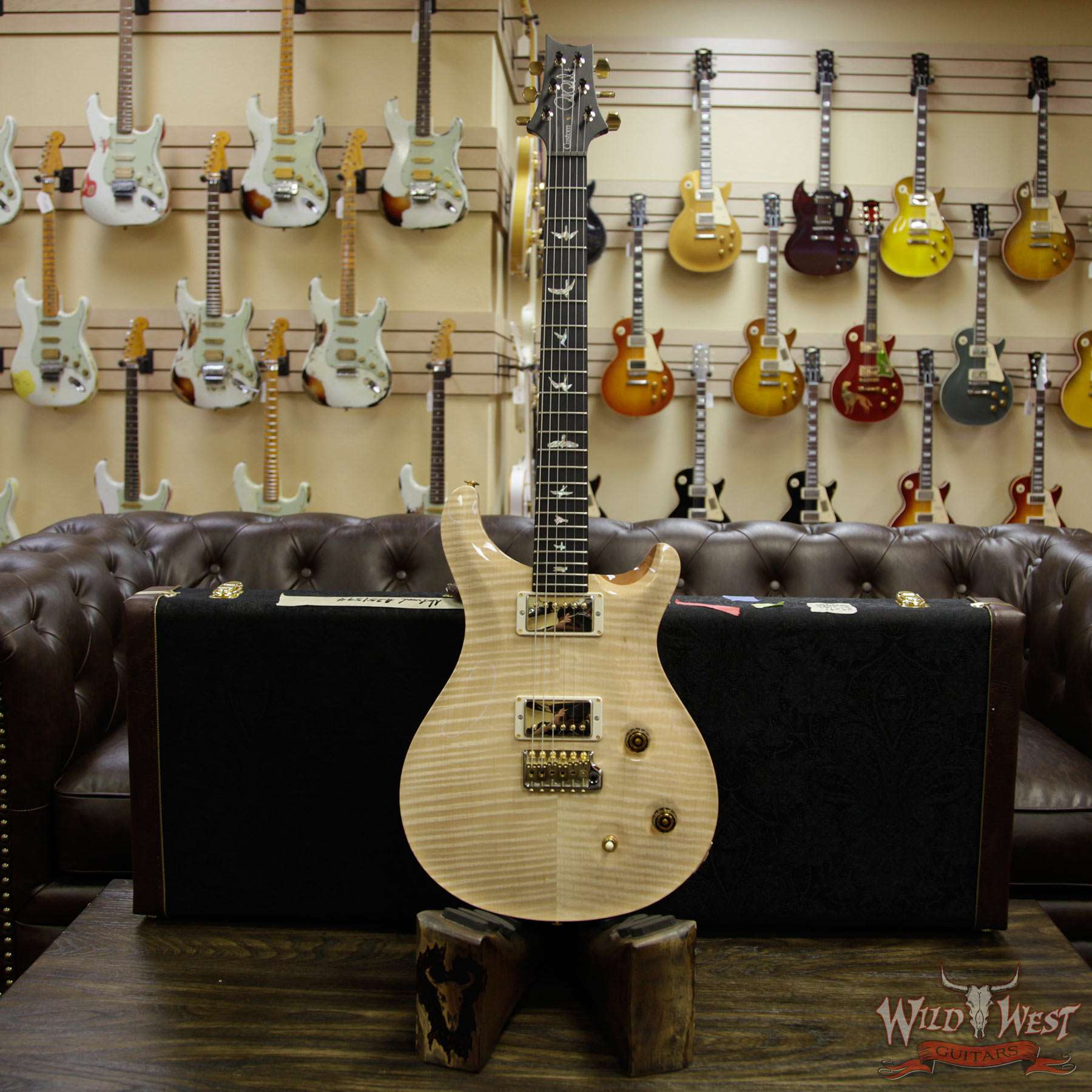 prs-wl-ap-qt-cu22-ebony-natural-251594-d2__wwg.jpg Paul Reed Smith PRS Wood Library Artist Package Custom 22 Flame Maple Top Ebony Fretboard Natural - Image 12
