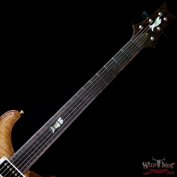 2018 PRS Private Stock 7155 Hollowbody I Piezo HBI Figured Cedar Top Brazilian Rosewood Fretboard Natural - Image 9