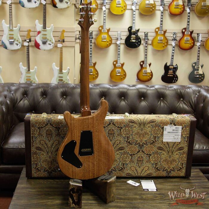 PRS Wood Library Artist Package Quilt Top Custom 24 Piezo P24 Brazilian Rosewood Board Faded Whale Blue - Image 13