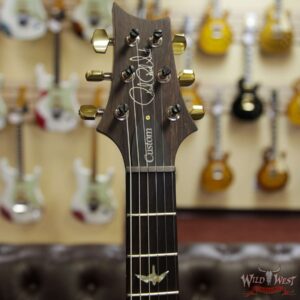 PRS Wood Library Artist Package Quilt Top Custom 24 Piezo P24 Brazilian Rosewood Board Faded Whale Blue - Image 7