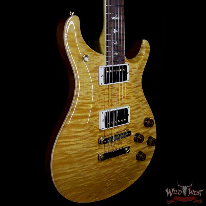 PRS Wood Library Artist Package McCarty 594 Quilt Top Flame Neck Cocobolo Fingerboard Honey - Image 5