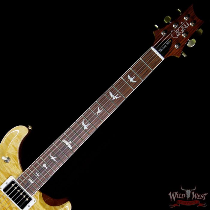 PRS Wood Library Artist Package McCarty 594 Quilt Top Flame Neck Cocobolo Fingerboard Honey - Image 8
