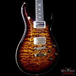 PRS Wood Library Artist Package McCarty 594 Quilt Maple Top Brazilian Rosewood Fretboard Black Gold Burst - Image 4