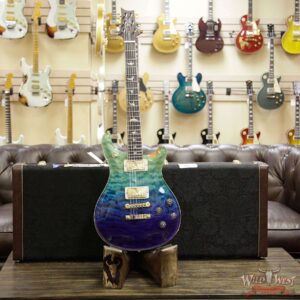 PRS Wood Library Artist Package McCarty 594 Quilt Maple Top Brazilian Rosewood Board Blue Fade - Image 13