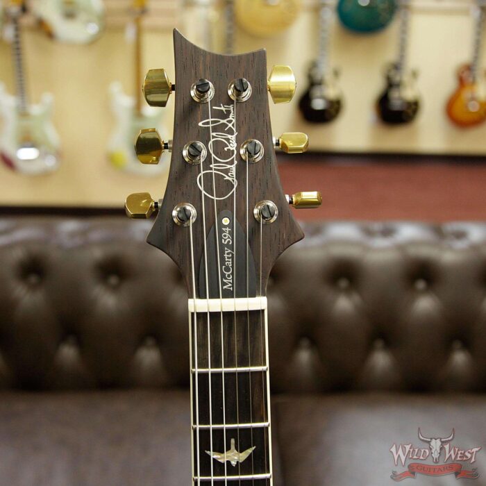 PRS Wood Library Artist Package McCarty 594 Quilt Maple Top Brazilian Rosewood Board Blue Fade - Image 10