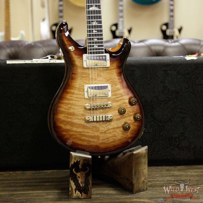 PRS Wood Library Artist Package McCarty 594 Quilt Maple Top Ebony Board Natural Smoke Burst - Image 10