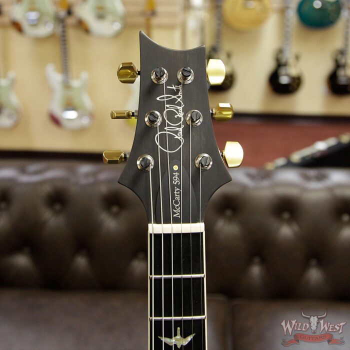PRS Wood Library Artist Package McCarty 594 Quilt Maple Top Ebony Board Natural Smoke Burst - Image 9