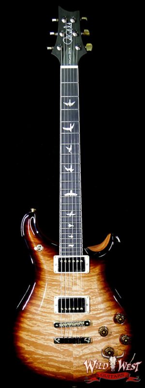 PRS Wood Library Artist Package McCarty 594 Quilt Maple Top Ebony Board Natural Smoke Burst