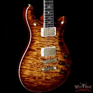 PRS Wood Library Artist Package McCarty 594 1-Piece Quilt Maple Top Ebony Board Copperhead Burst - Image 4