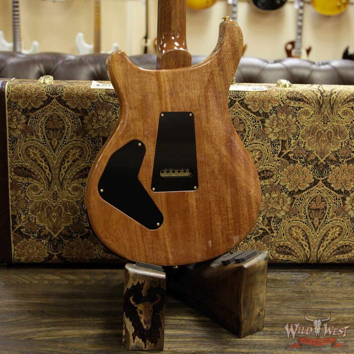 PRS Wood Library Artist Package Quilt Top Custom 24 Piezo P24 Brazilian Rosewood Board Faded Whale Blue - Image 14