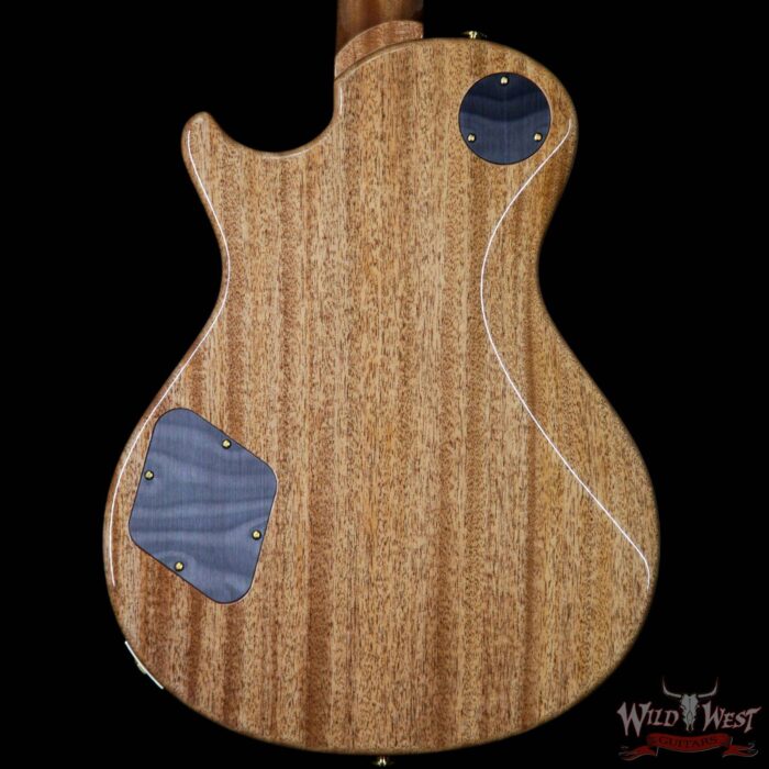 PRS Wood Library Artist Package McCarty Singlecut SC594 One Piece Quilt Top Ebony Fretboard Charcoal - Image 7